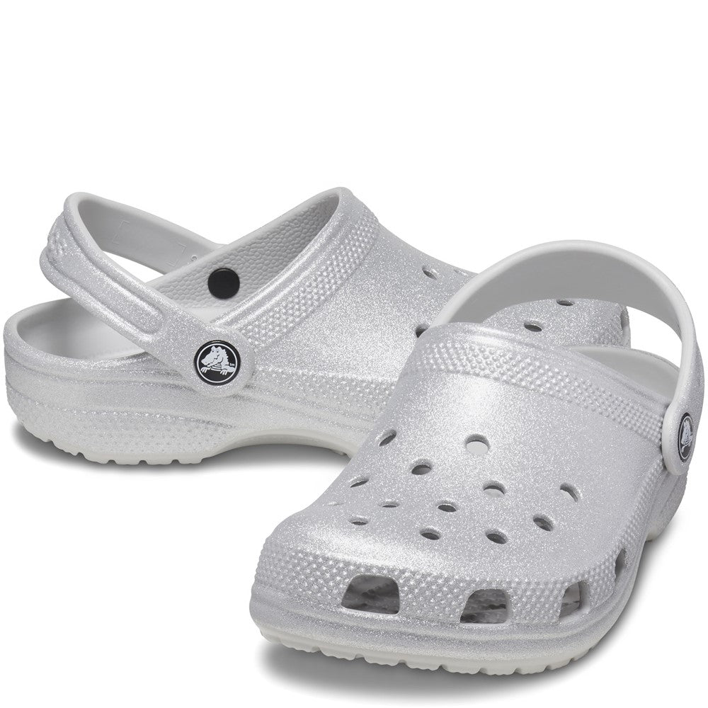 Crocs Toddler Classic Glitter Clog