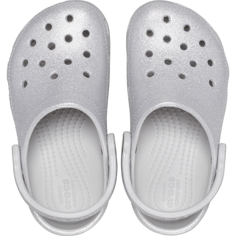 Crocs Toddler Classic Glitter Clog