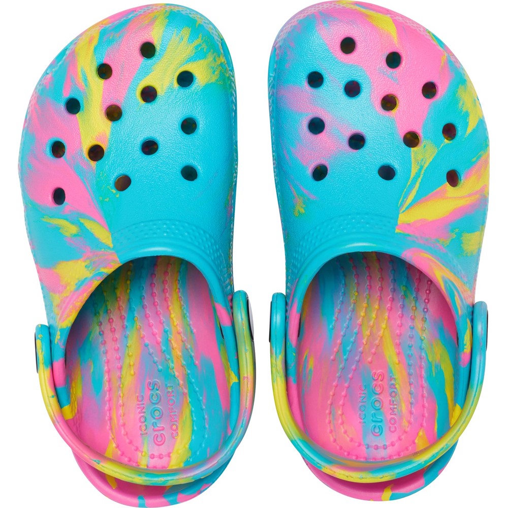 Crocs Toddler Classic Marbled Clog