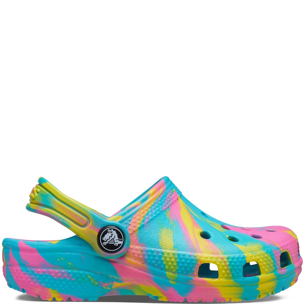 Crocs Kids Classic Marbled Clog