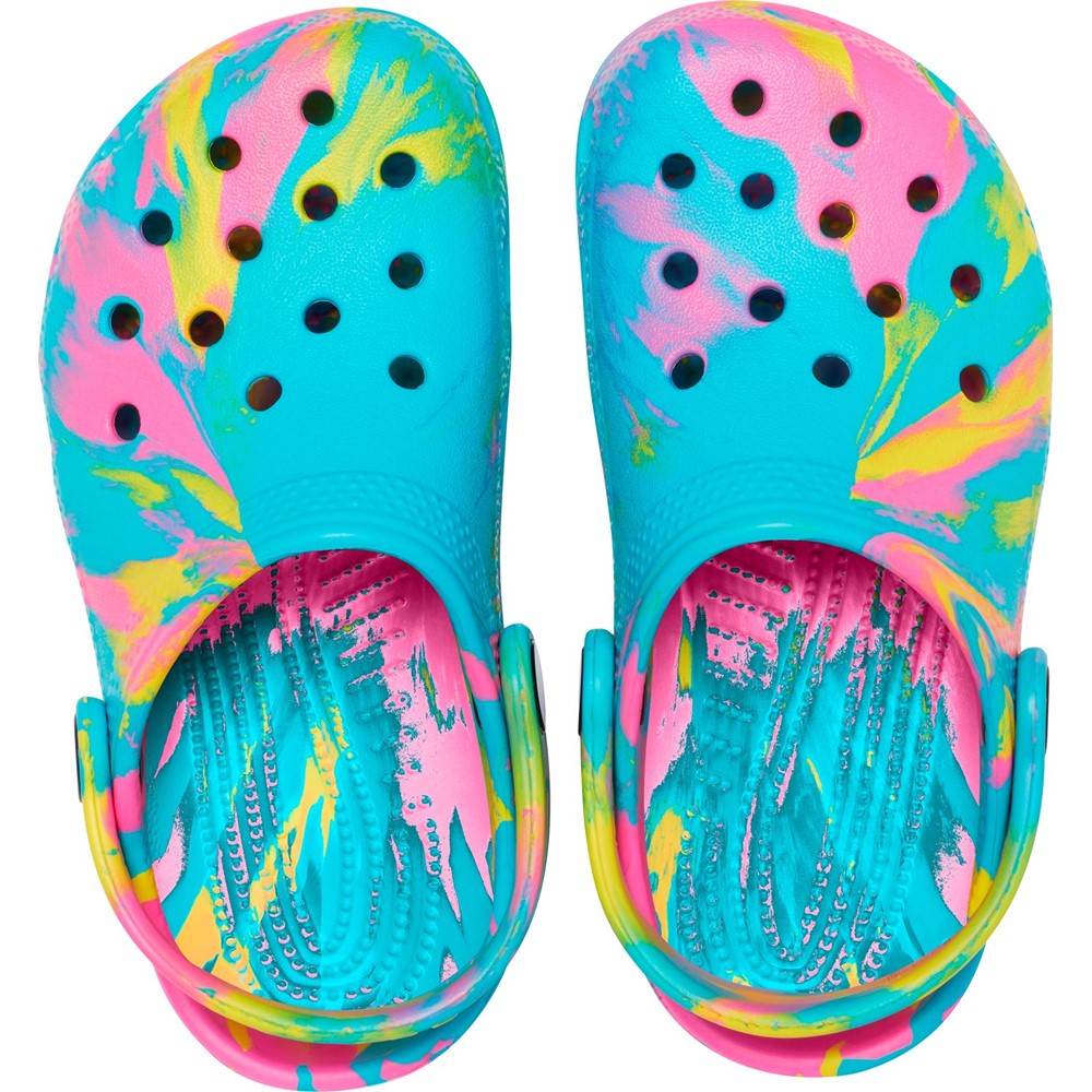 Crocs Kids Classic Marbled Clog