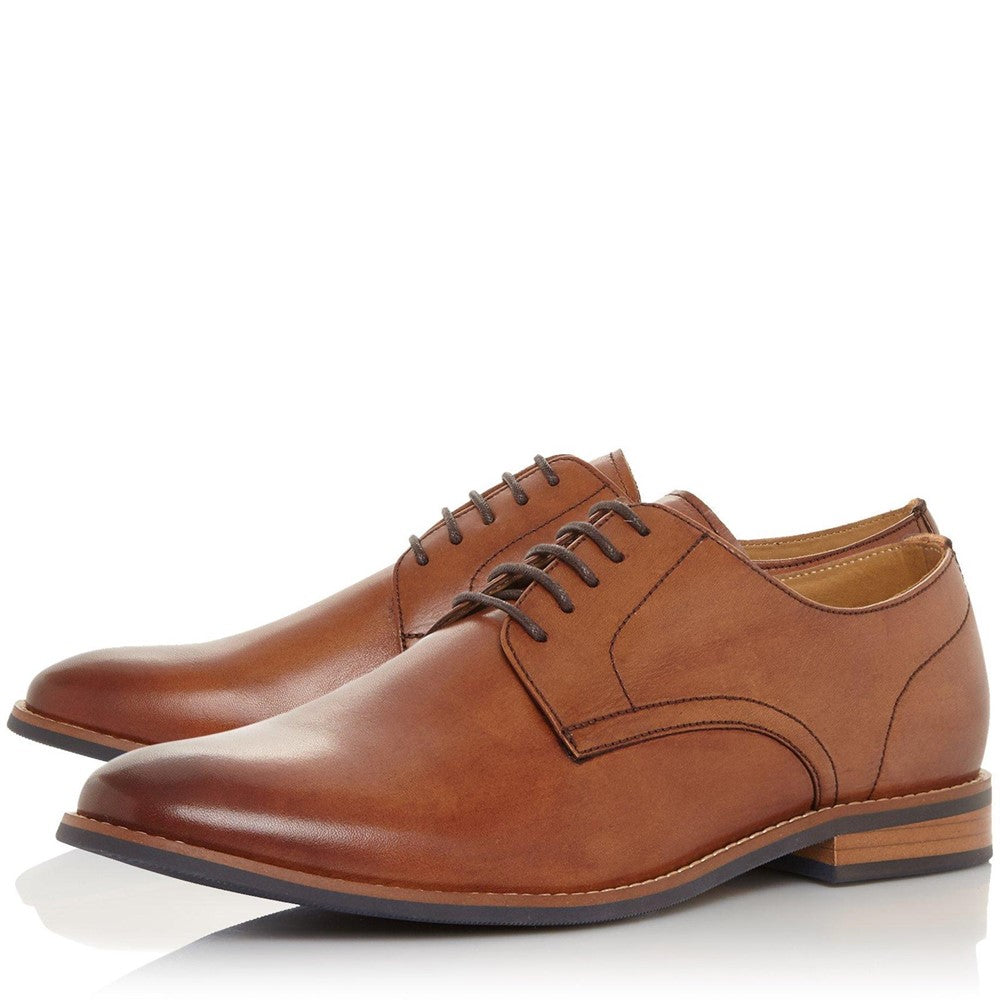 Dune Suffolks Leather Smart Gibson Shoes