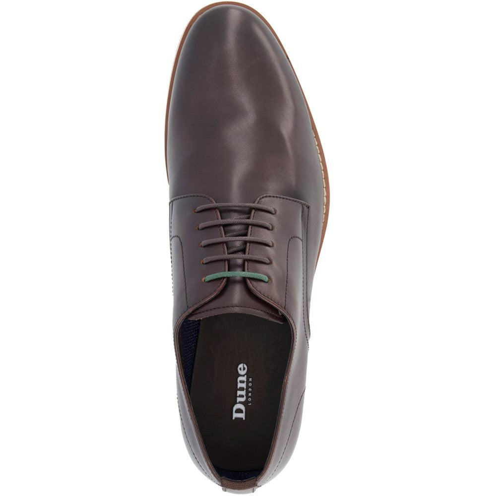 Dune Suffolks Leather Smart Gibson Shoes