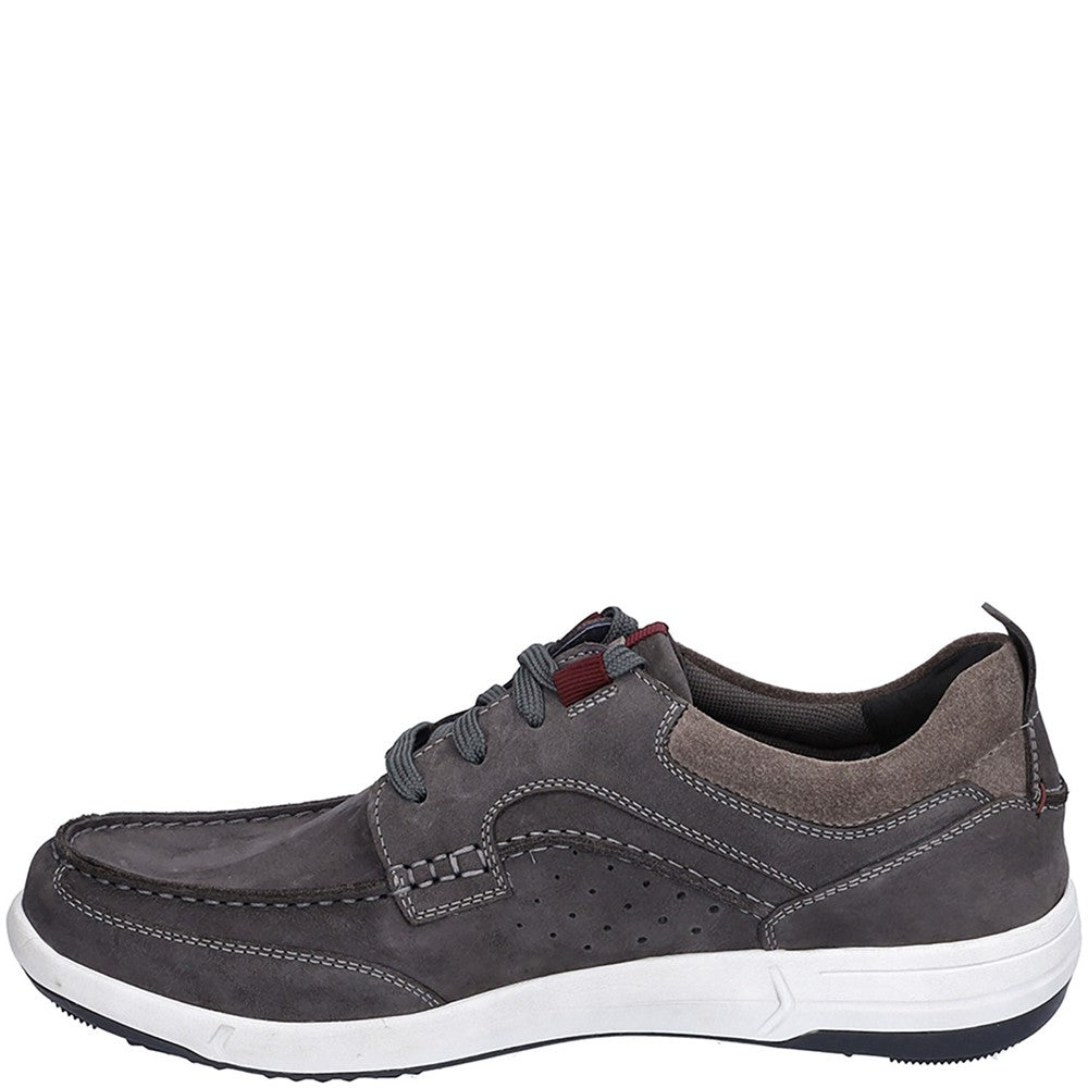 Josef Seibel Enrico nubuck lace up trainer