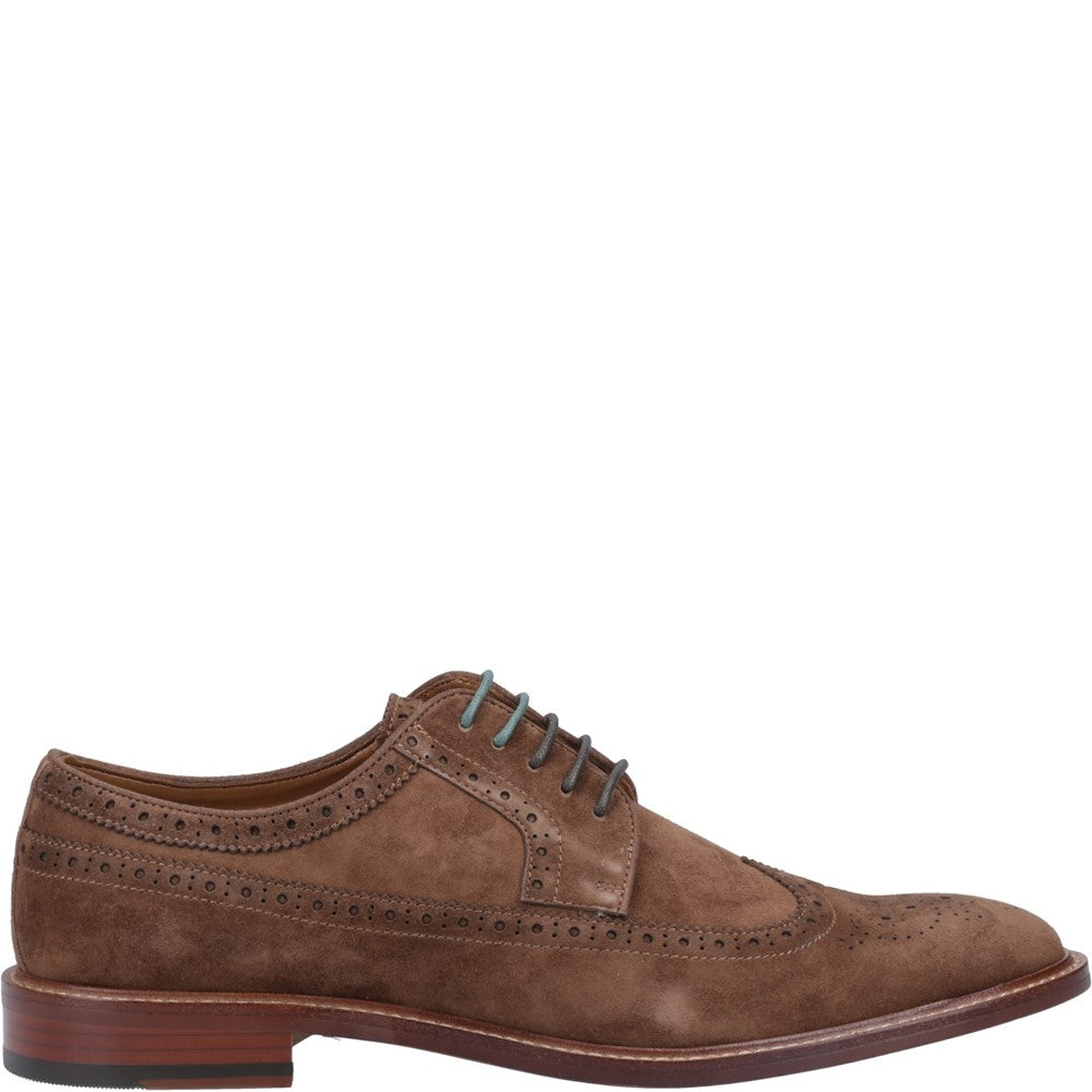 Dune Superior Leather Wingtip Brogue Shoes