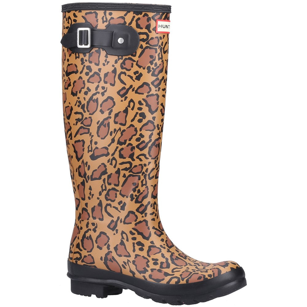 Hunter Original Tall Leopard Print Boot