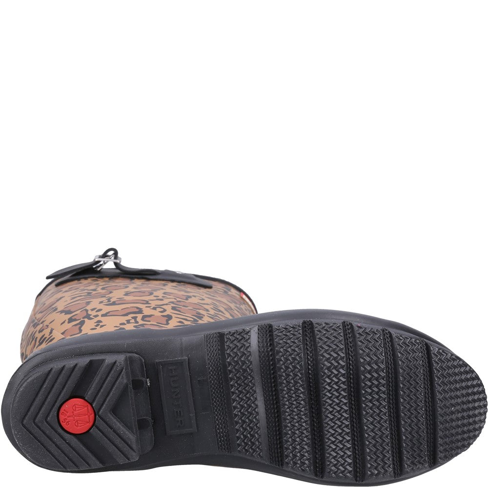Hunter Original Tall Leopard Print Boot