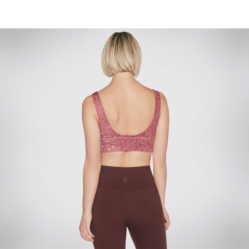 Skechers Gosculpt Leopard Longline Bra
