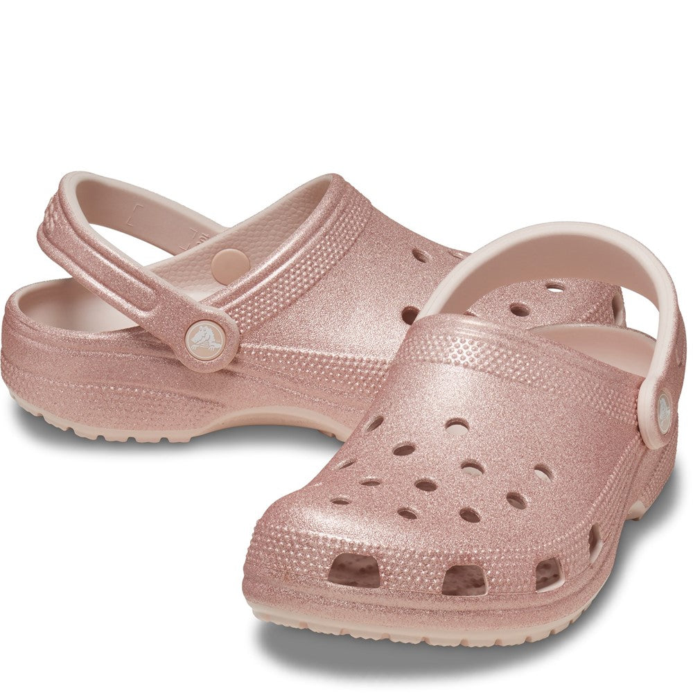 Crocs Unisex Classic Glitter Clog