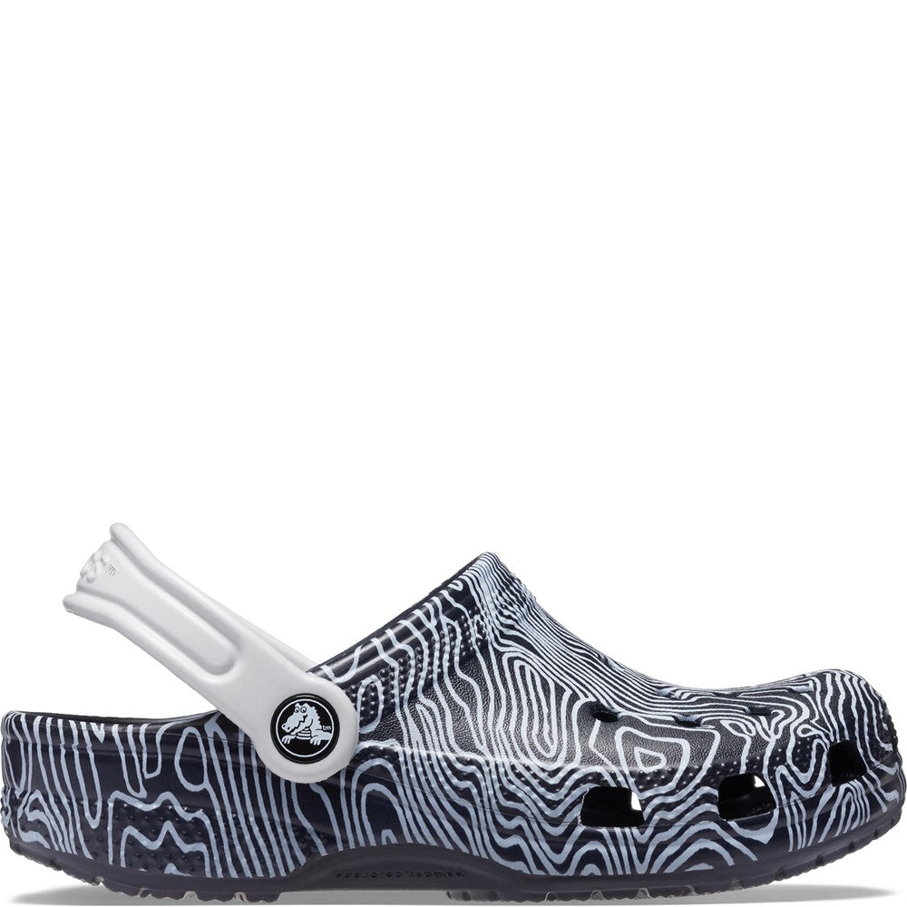 Crocs Kids Classic Topographic Clog
