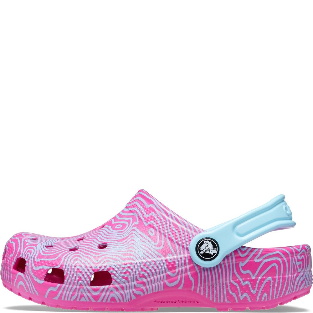 Crocs Kids Classic Topographic Clog