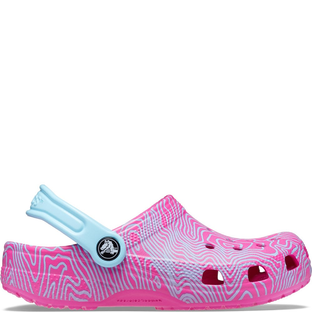 Crocs Kids Classic Topographic Clog