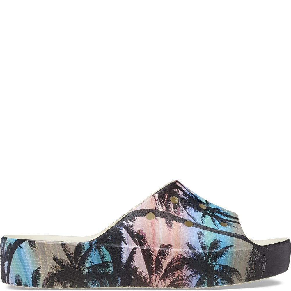 Crocs Unisex Classic Summer Nostalgia Platform Slide
