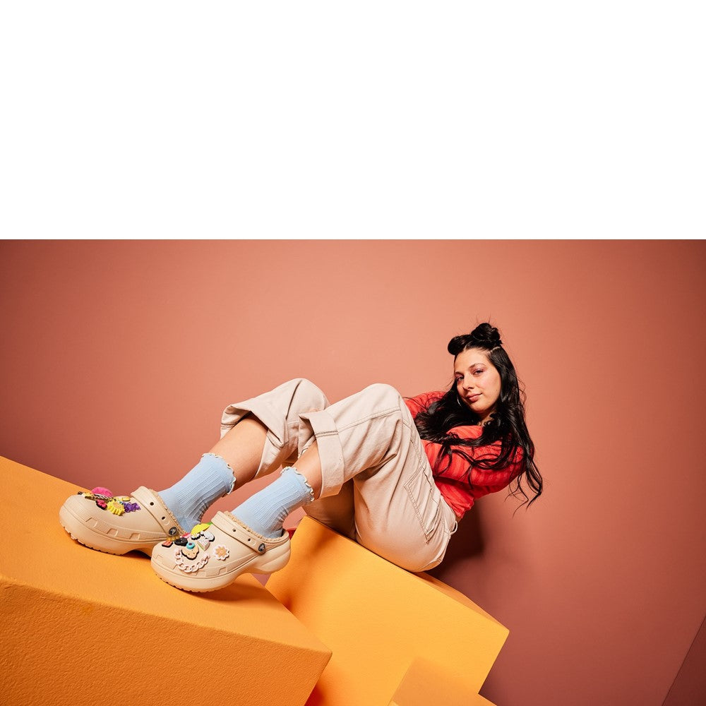 Crocs Classic Platform Lined Clog