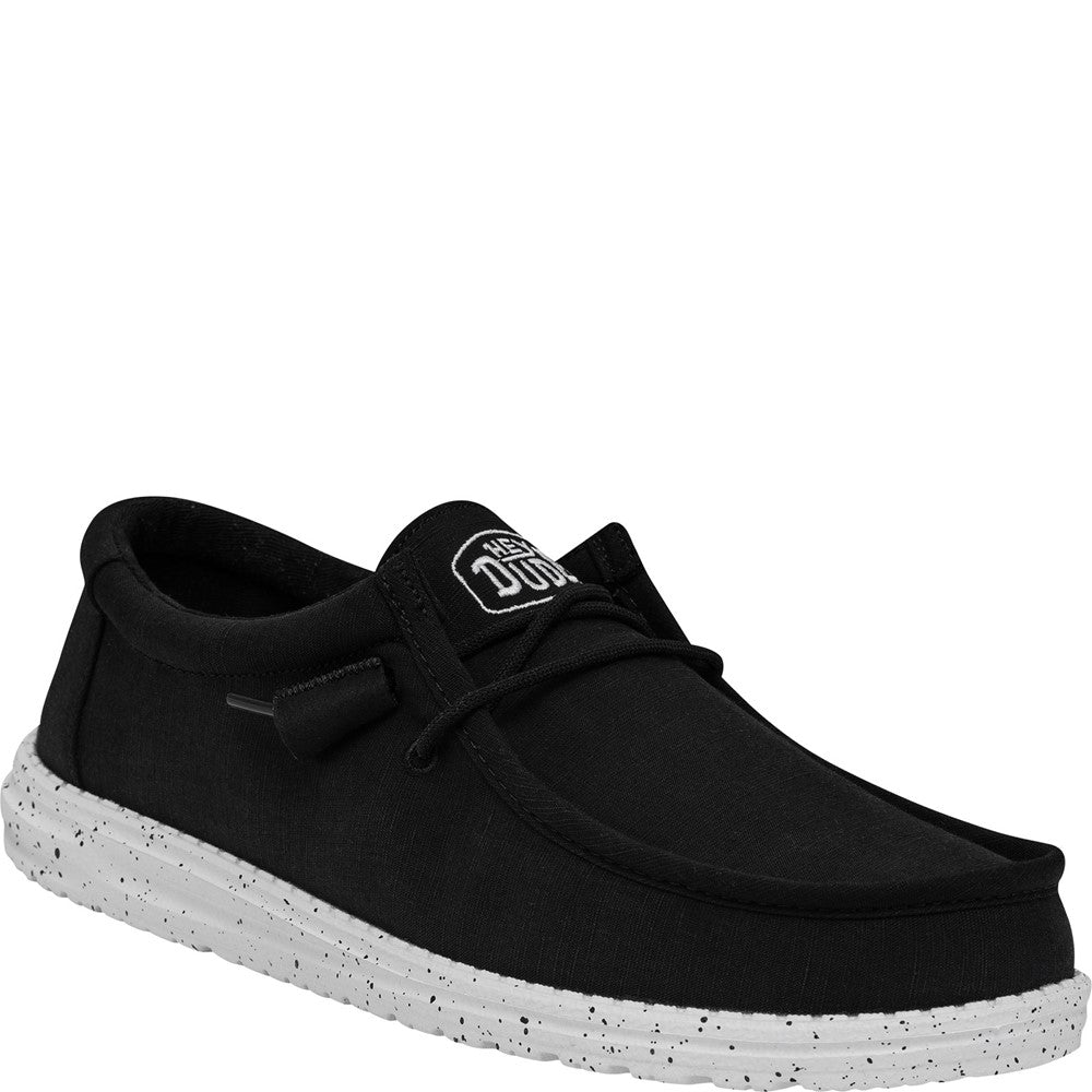 HEYDUDE Wally Slub Canvas Shoe