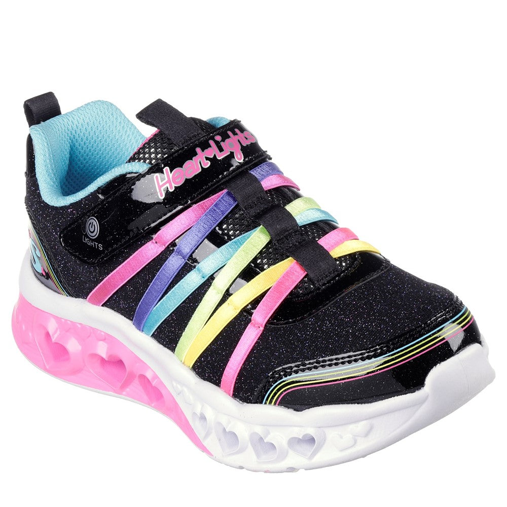Skechers Flutter Heart Lights - Rainbow Bestie Shoe