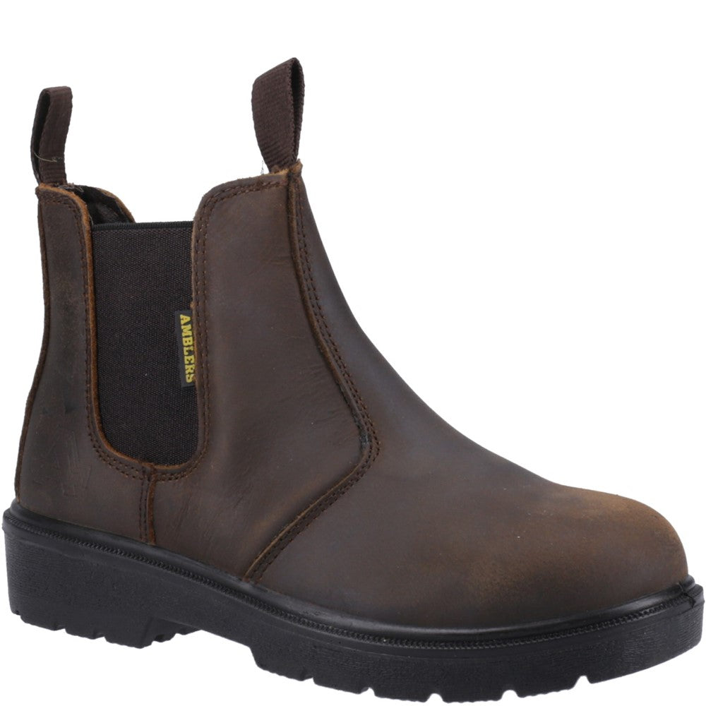 Amblers Safety FS128 Hardwearing Pull On Safety Dealer Boot Size 10.5