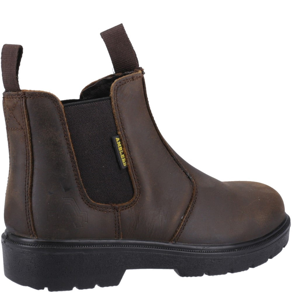 Amblers Safety FS128 Hardwearing Pull On Safety Dealer Boot Size 10.5