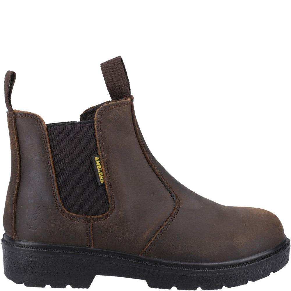 Amblers Safety FS128 Hardwearing Pull On Safety Dealer Boot Size 10.5