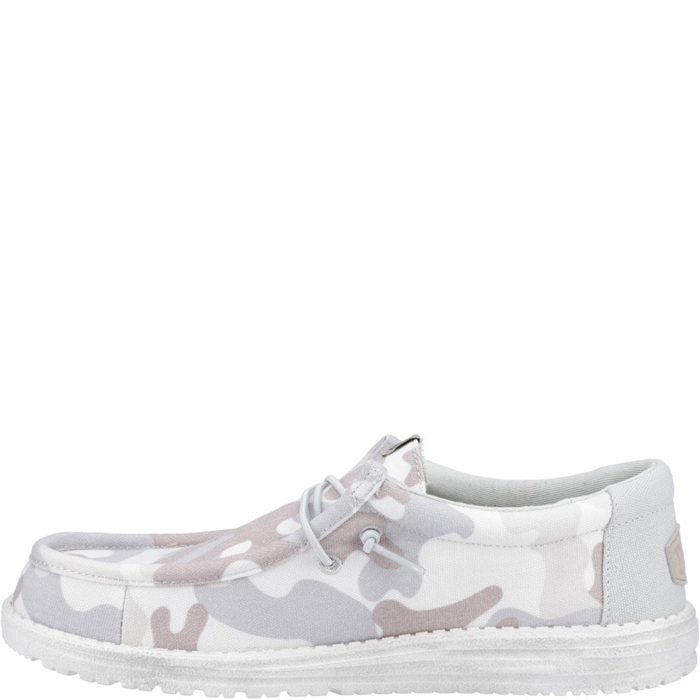 HEYDUDE Wally Washed Camo Shoe