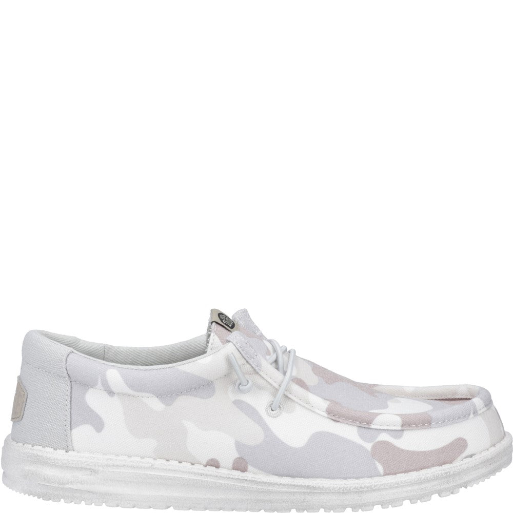 HEYDUDE Wally Washed Camo Shoe