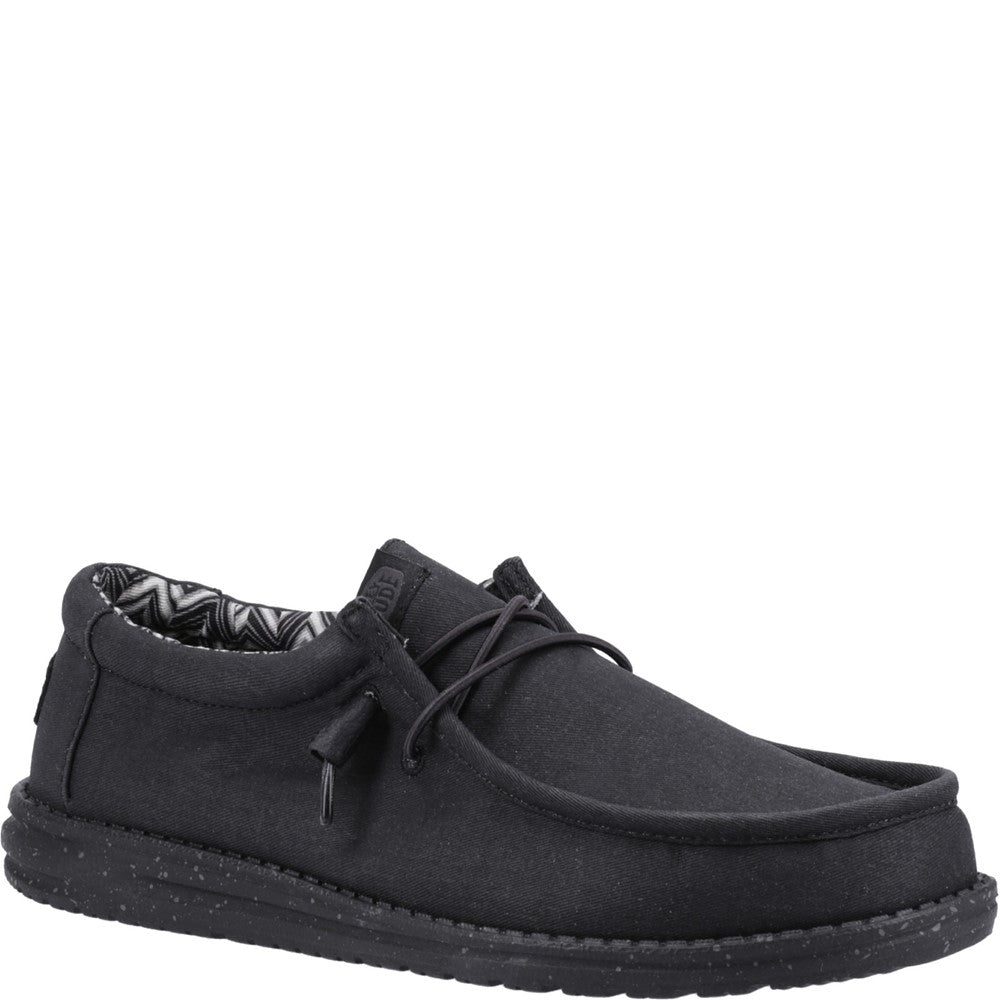 HEYDUDE Wally Stretch Canvas Slip on Shoe