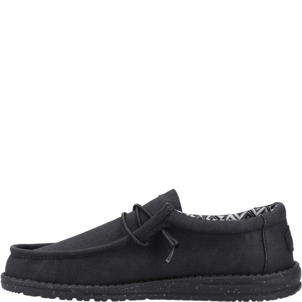 HEYDUDE Wally Stretch Canvas Slip on Shoe