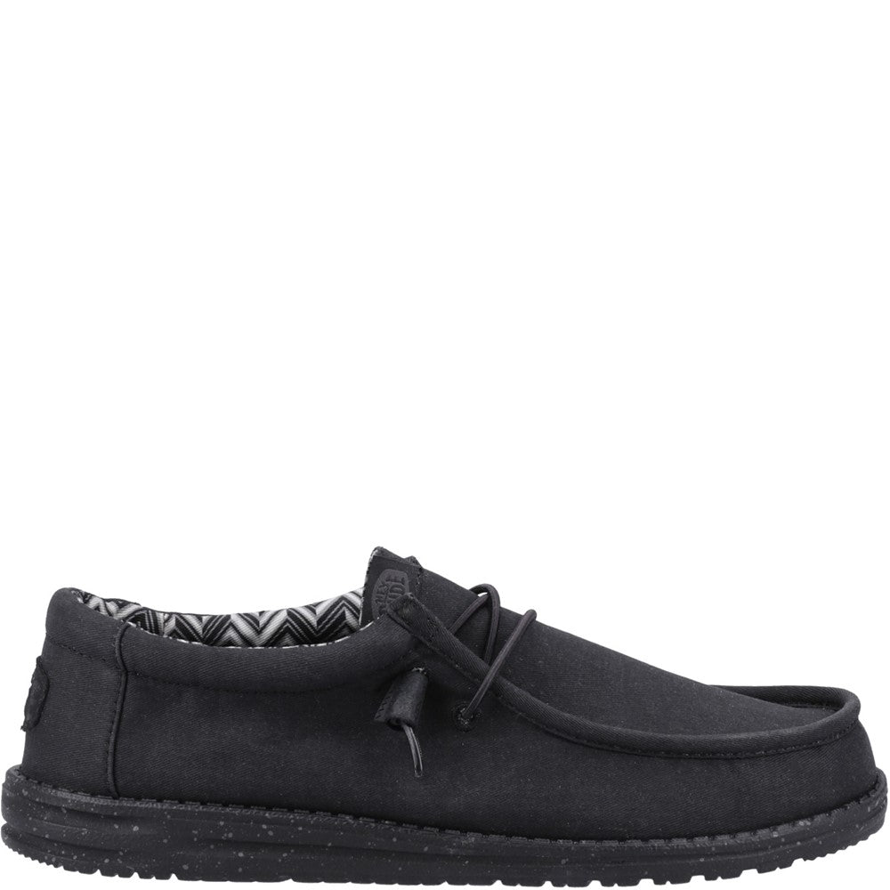 HEYDUDE Wally Stretch Canvas Slip on Shoe