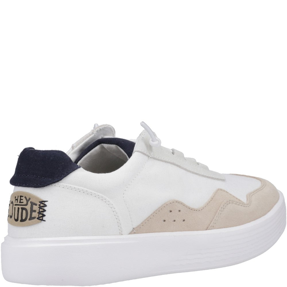 HEYDUDE Hudson Canvas Trainer