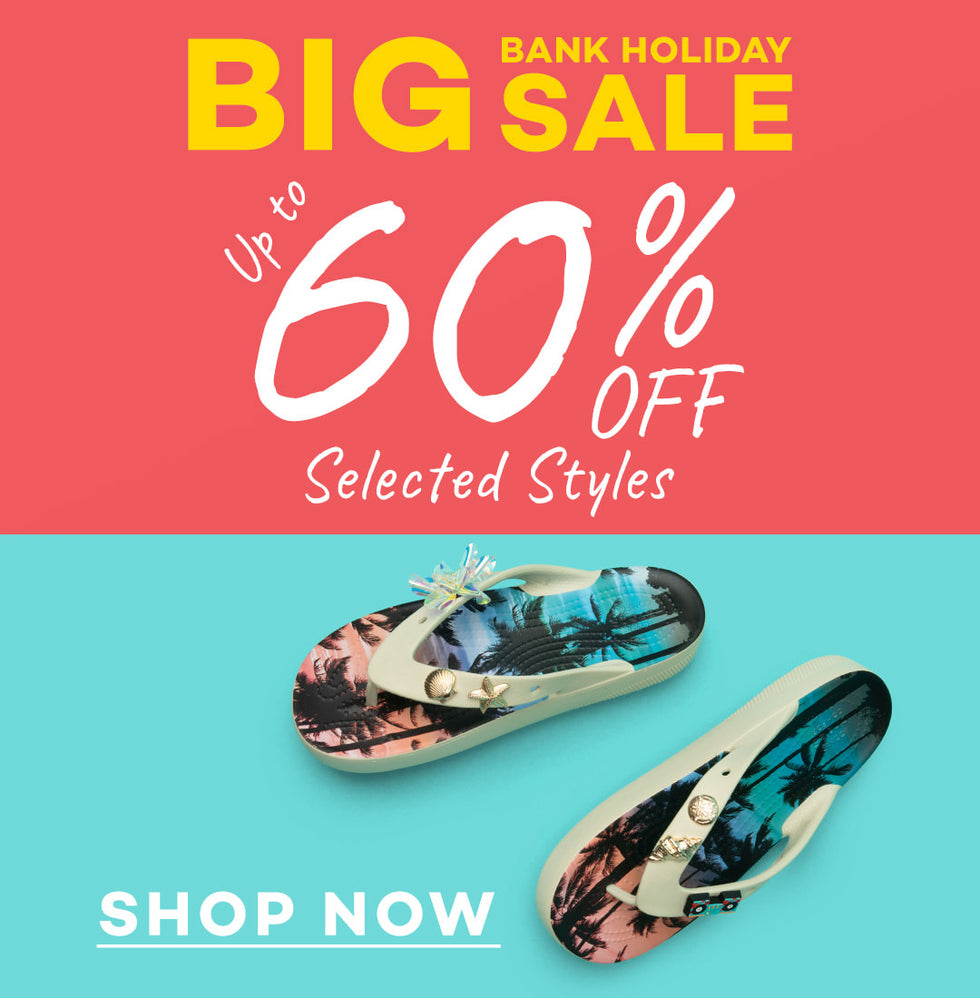 Big Bank Holiday Sale - up to 60% off!