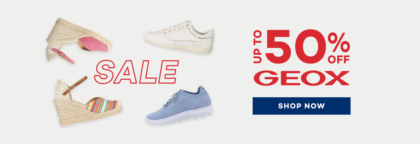 Savings Alert: Geox Sale Up to 50% Off! Trainers, sandals, school shoes & more