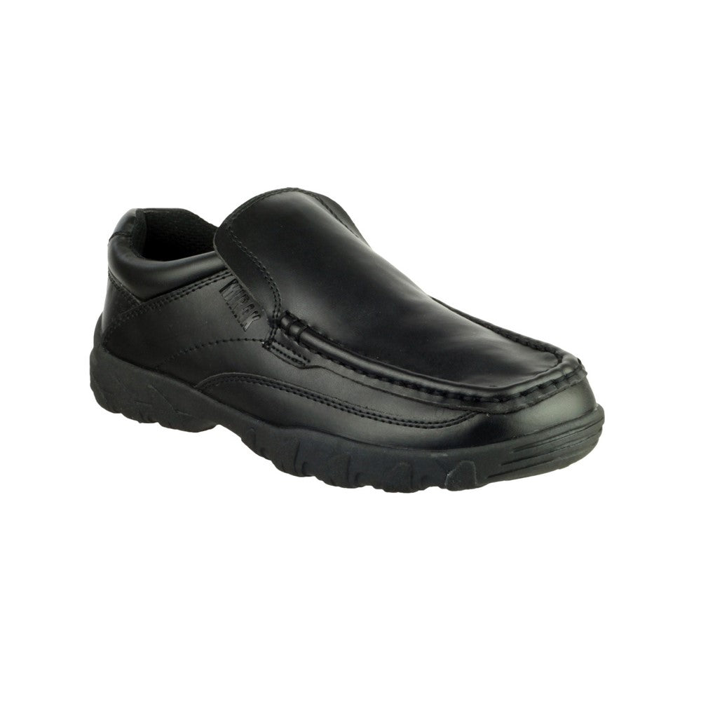 Boys Mirak Jack School Shoe Black Brantano