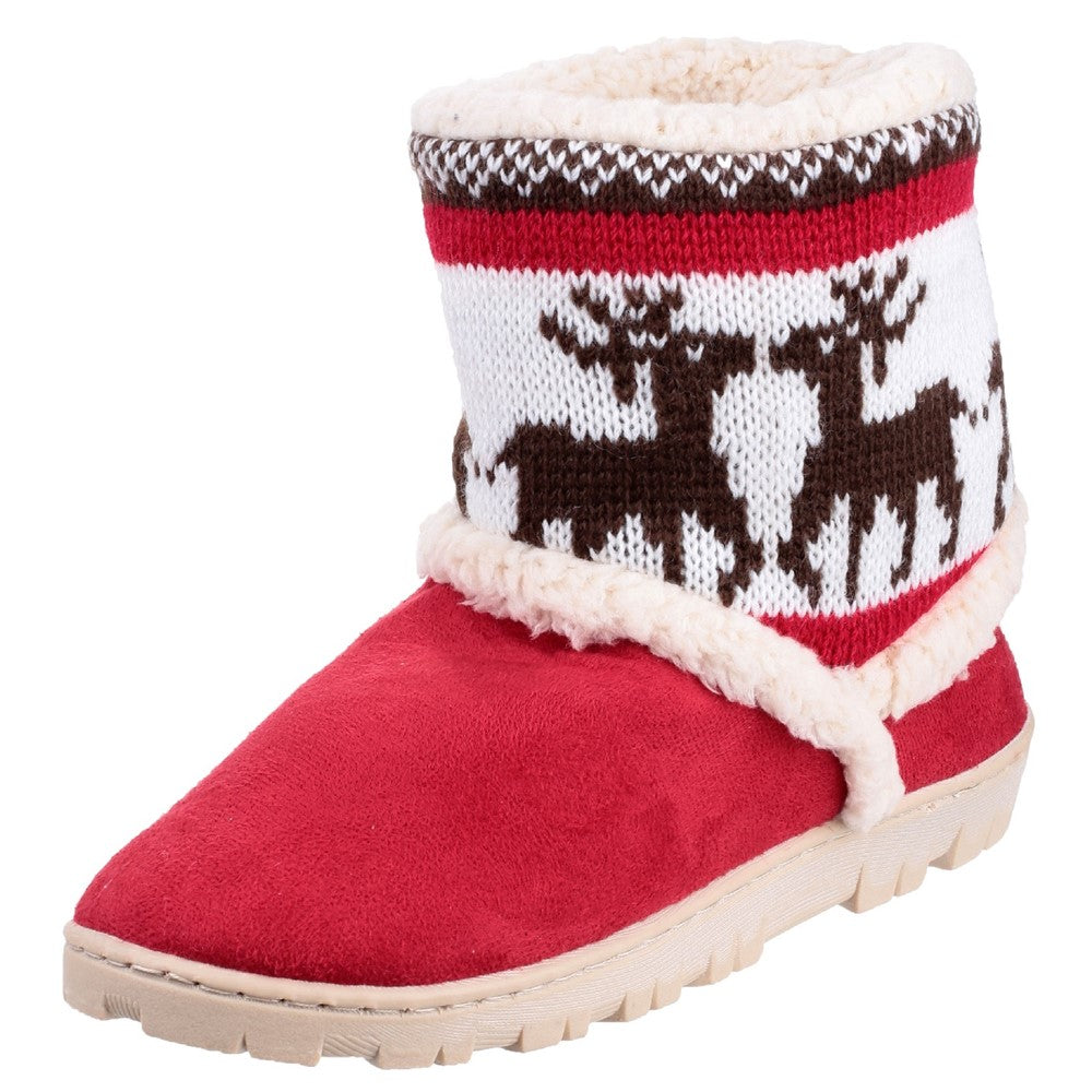 Mirak Denmark Jnr Pull On Bootie Slipper