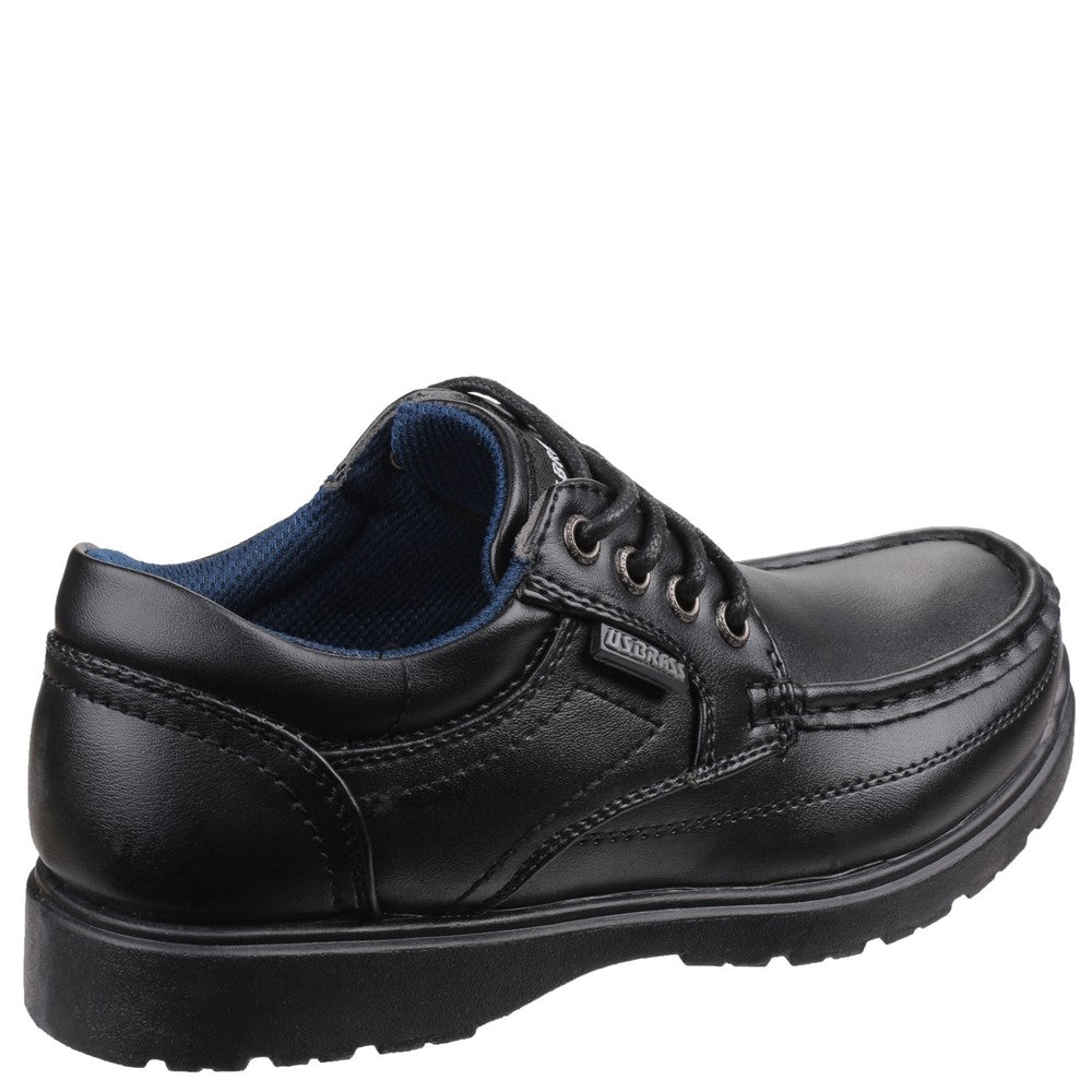Mirak US Brass Stubby 2 Lace Up Junior School Shoes