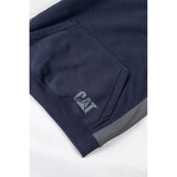Caterpillar Logo Panel Hooded Sweatshirt
