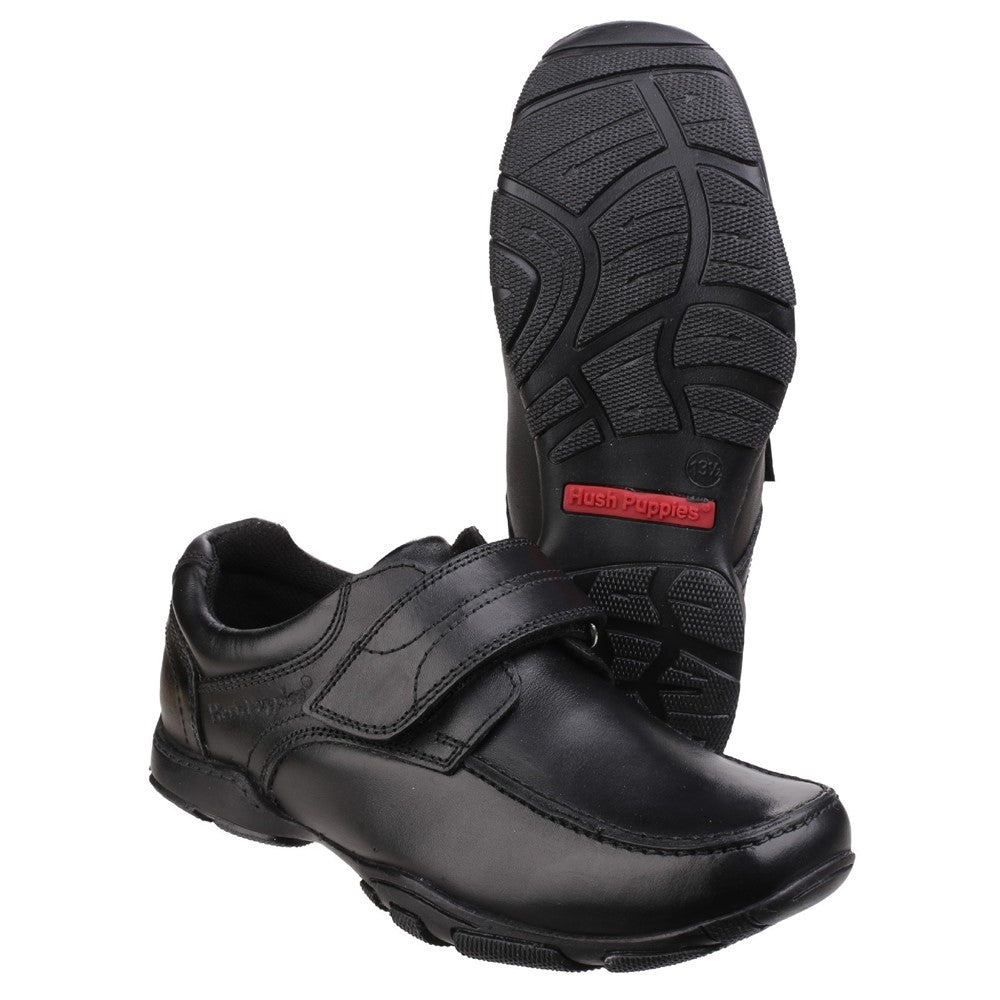 Hush Puppies Freddy Single Fit Senior School Shoes