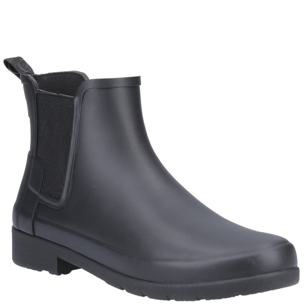 Womens Hunter Original Refined Chelsea Boots Black – Brantano