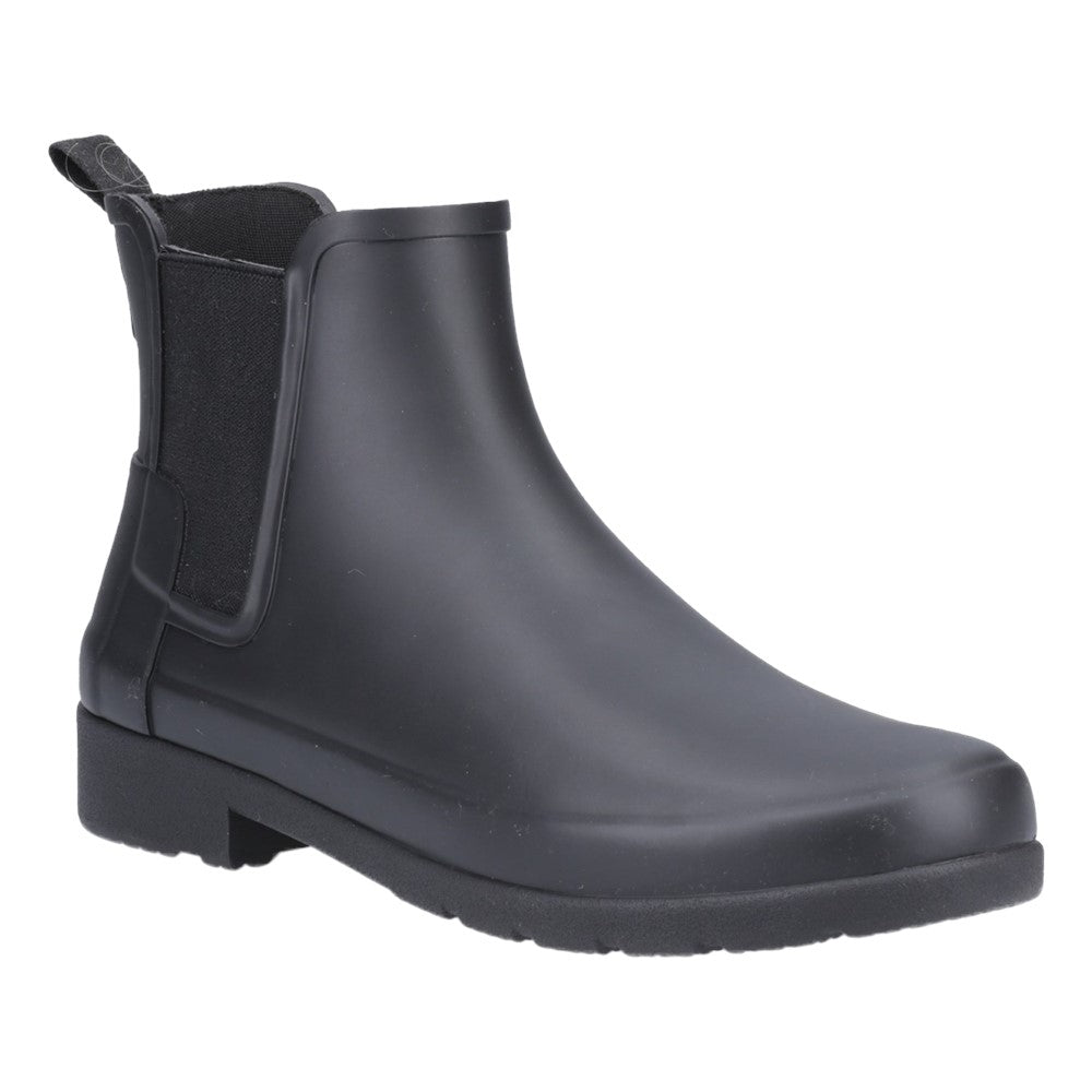 Womens Hunter Original Refined Chelsea Boots Black – Brantano