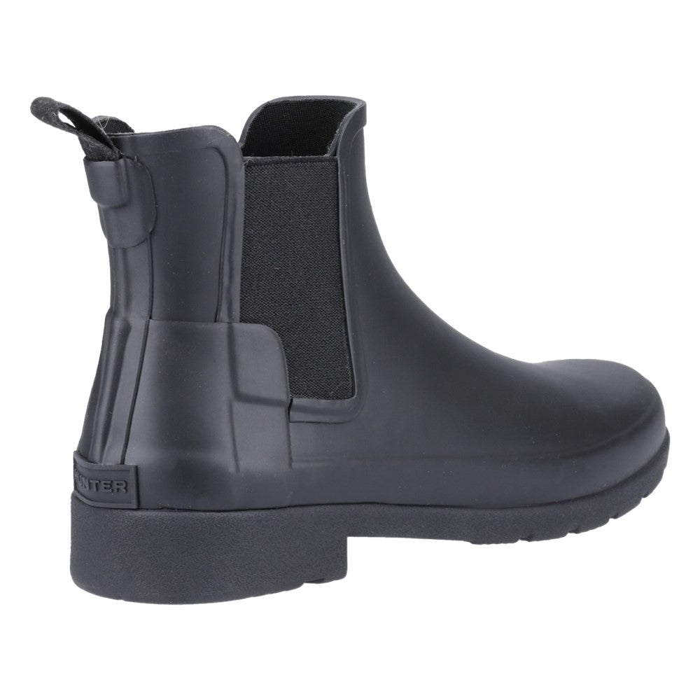 Womens Hunter Original Refined Chelsea Boots Black – Brantano