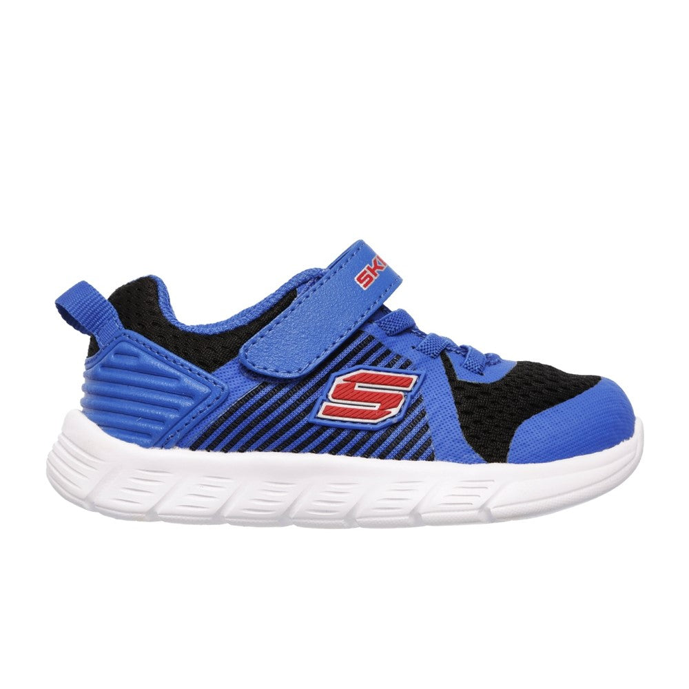 Skechers Comfy Flex Hyper Stride Touch Fastening Trainer