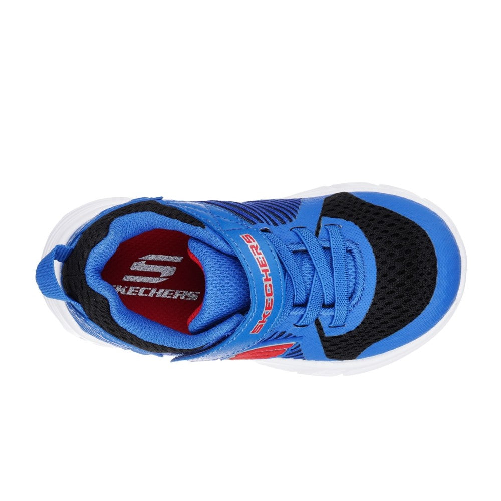 Skechers Comfy Flex Hyper Stride Touch Fastening Trainer