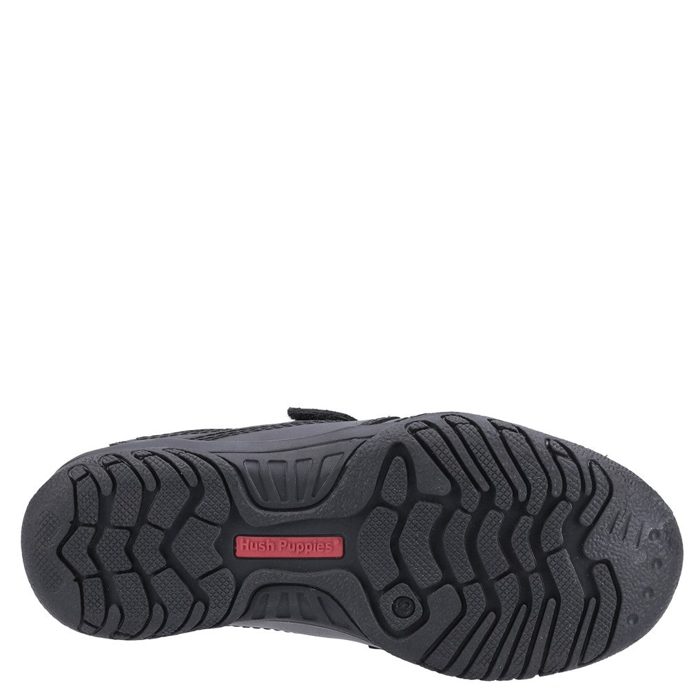 Hush Puppies Jezza 2 Touch Fastening Junior School Shoes