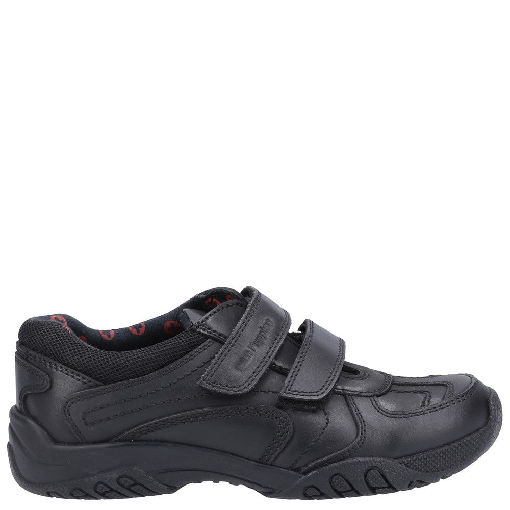 Hush Puppies Jezza 2 Touch Fastening Junior School Shoes