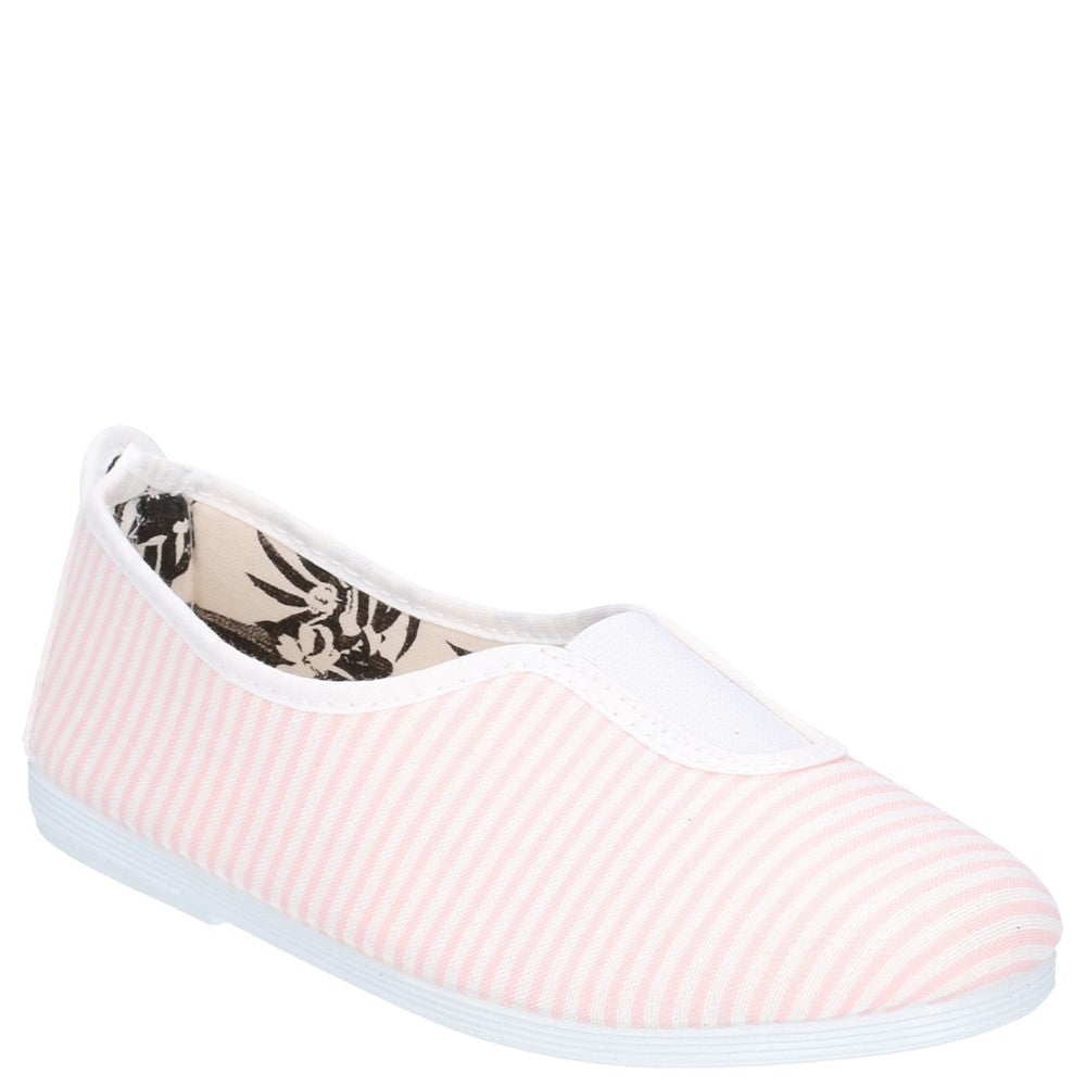 Girls Flossy Rayuela Junior Slip On Shoe Light Pink