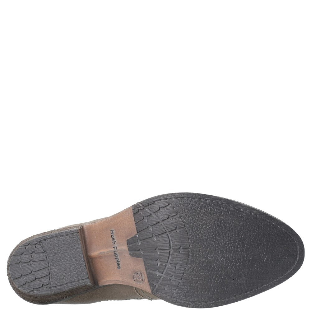Hush Puppies Isla Zip Up Ankle Boot