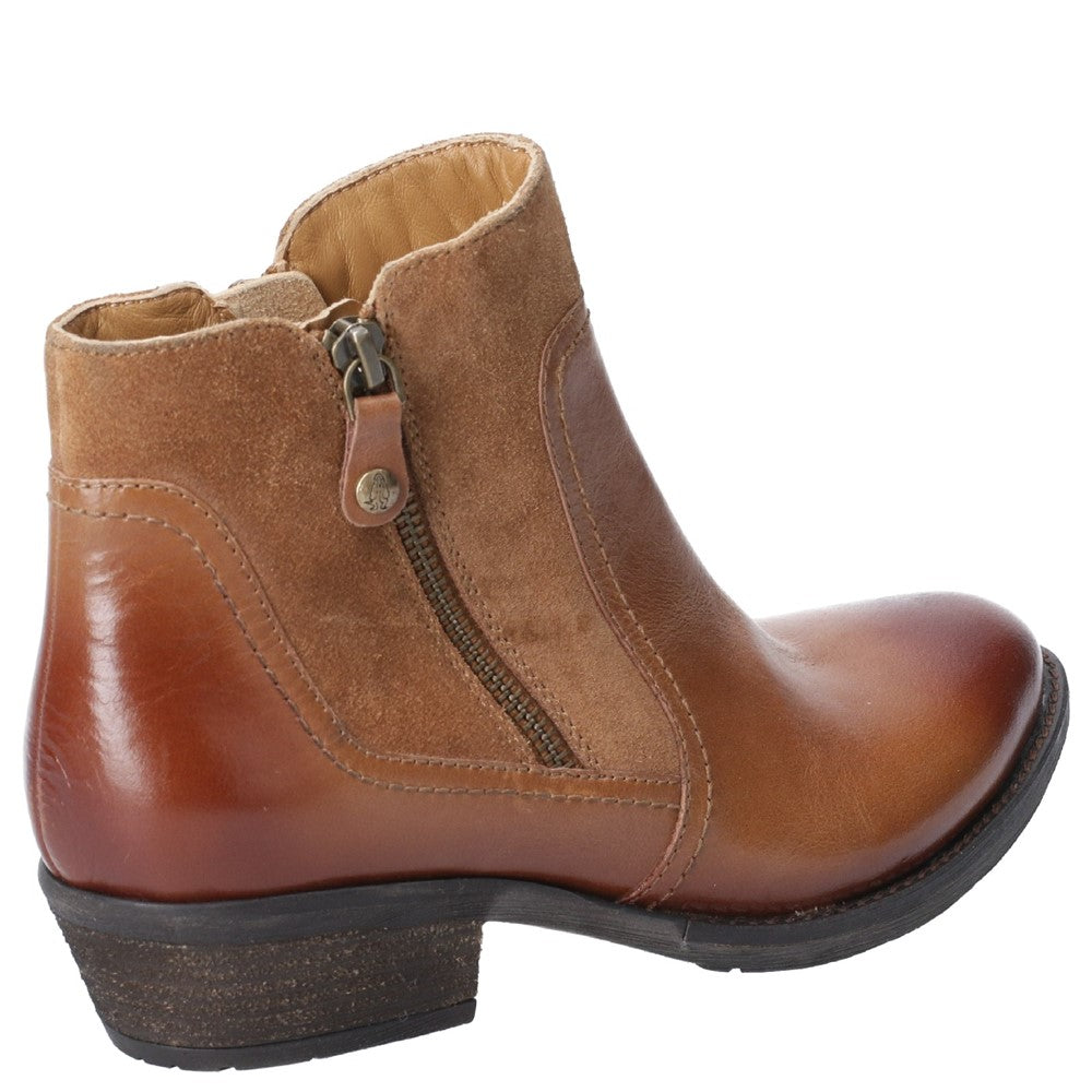 Hush Puppies Isla Zip Up Ankle Boot