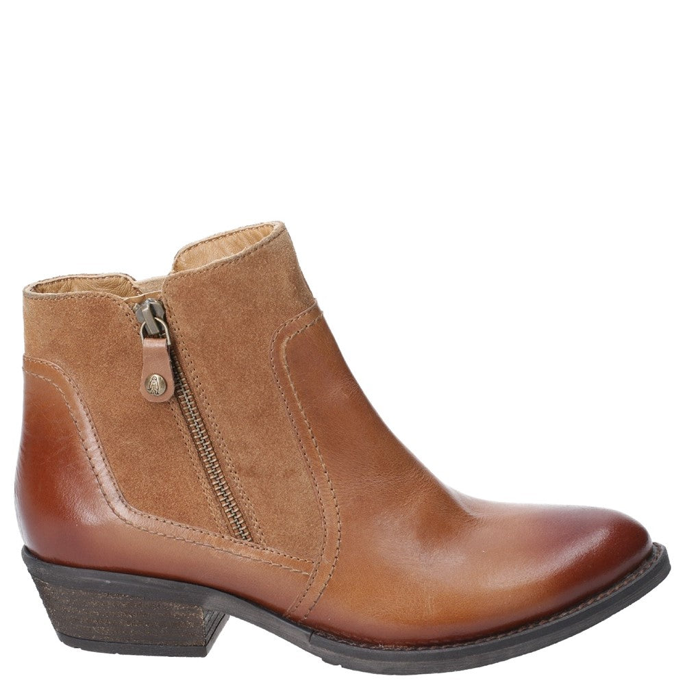 Hush Puppies Isla Zip Up Ankle Boot
