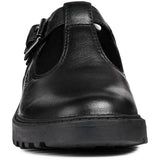 Geox J Casey G. E Buckle School Shoes Size 6