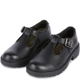 Geox J Casey G. E Buckle School Shoes Size 6
