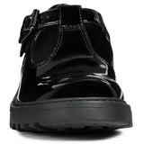 Geox J Casey G. E Buckle School Shoes Size 6